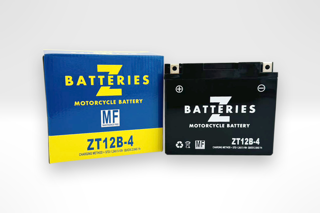 ZT12B-4（YT12B-4互換）MFバッテリー ZBATTERIES