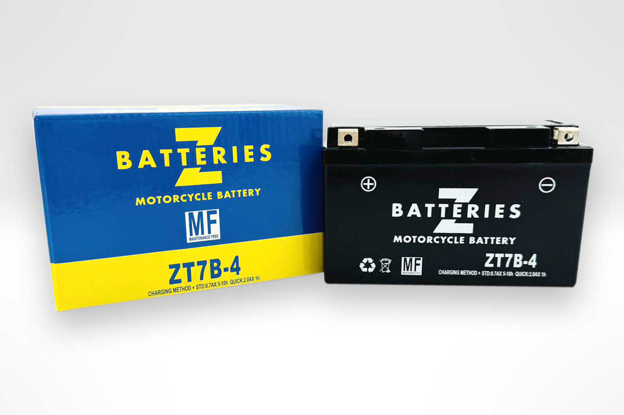 ZT7B-4（YT7B-4互換）MFバッテリー ZBATTERIES