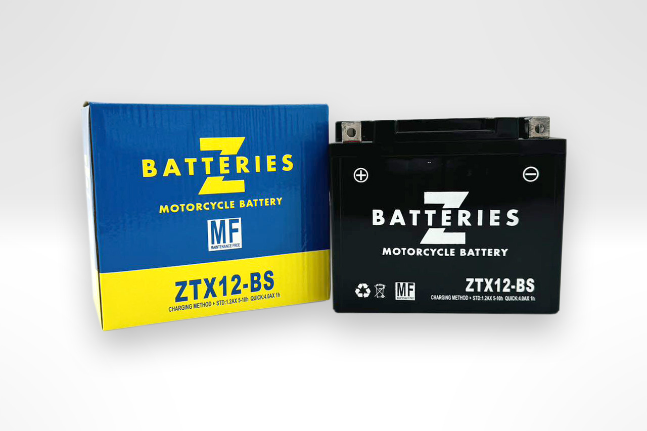 ZTX12-BS（YTX12-BS互換）MFバッテリー ZBATTERIES